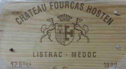12 bouteilles

CHÂTEAU FOURCAS HOSTEN 1999

CB...