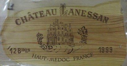 12 bouteilles

CHÂTEAU LANESSAN 1999

CB...