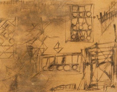 *VIEIRA DA SILVA Maria Elena (1908-1992)


Composition,...