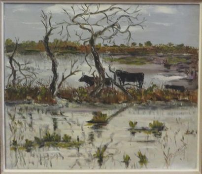 BODMIAN


Taureaux en Camargue

Huile sur...