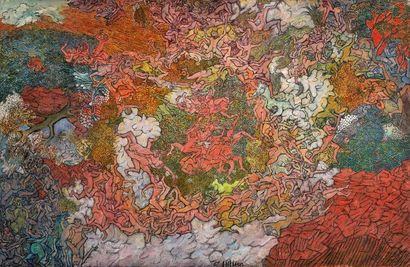 RENÉE SAINT-HILLIER (1930-2006)


Composition

Toile,...