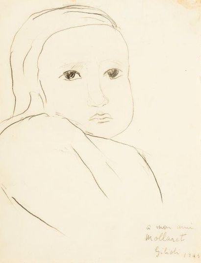 *GILIOLI Emile (1911-1977)


Portrait d’enfant

Mine...