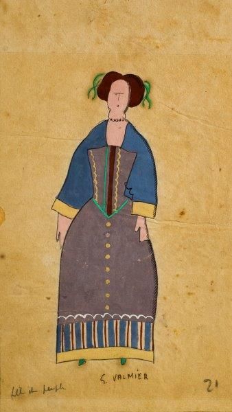 VALMIER George (1885-1937)


Fille du peuple

Gouache...