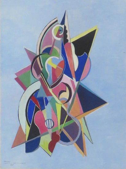 MORENO Michel, né en 1945


Composition Synthochromisme,...