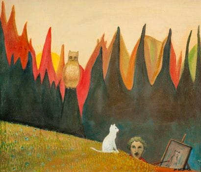 DESNOS Ferdinand (1901-1958)
Rêves et vies

Huile...