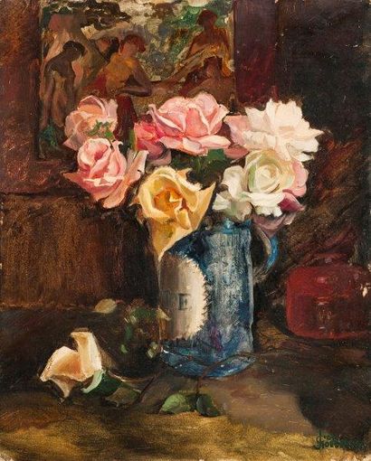 *GOEDERTIER Jose


Bouquet de Fleurs

Huile...
