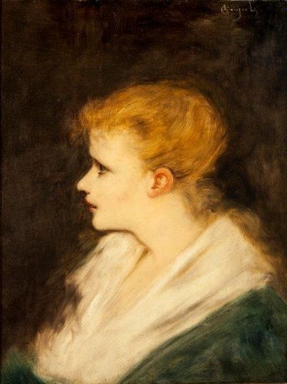 *ÉCOLE DU XIXe SIÈCLE


Portrait d’une élégante

Huile...