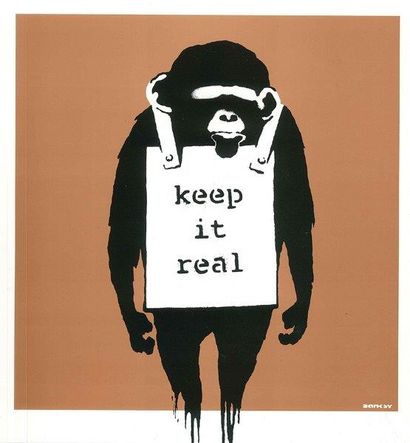 VINYLES
BANKSY (Britannique, né en 1975)
Keep...
