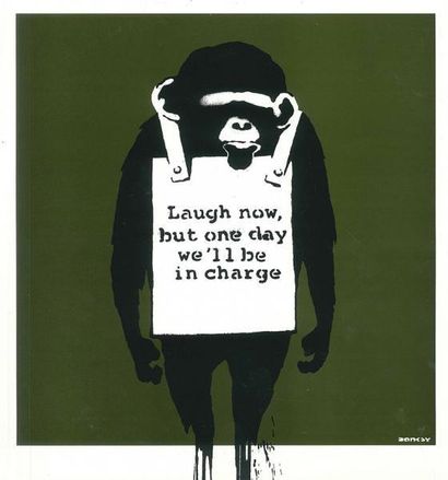 VINYLES
BANKSY (Britannique, né en 1975)
Keep...