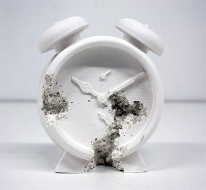 Daniel ARSHAM (né en 1980) 

Relic 3 ( Clock),...