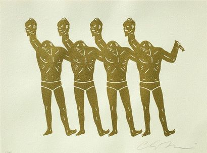 CLEON PETERSON ( Américain, né en 1973)

Paint...
