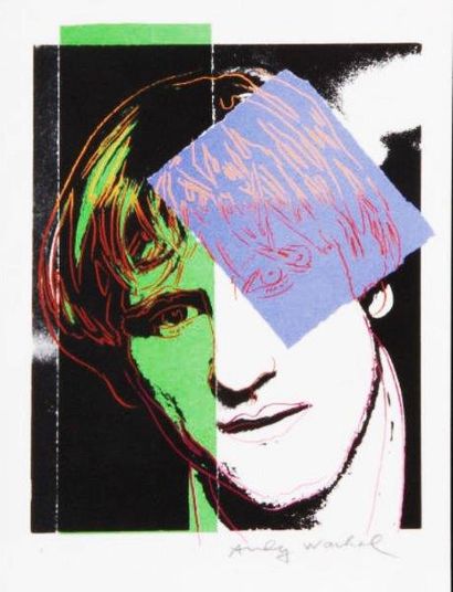 WARHOL ANDY (1928-1987)
Gérard Depardieu,...
