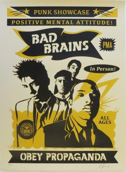 PRINT OBEY

Bad Brains, 2016
Sérigraphie...