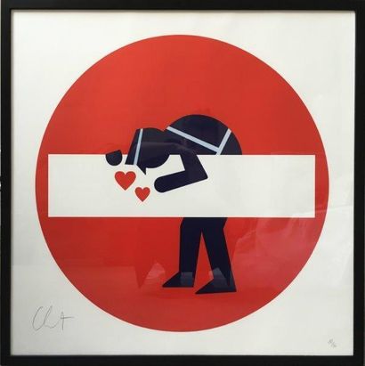 CLET ABRAHAM (Français, né en 1966)
Le policier...