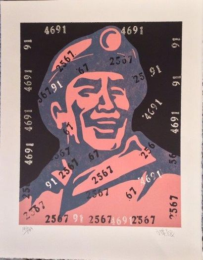 WANG GUANGYI ( Chinois, né en 1957)
Believer,...