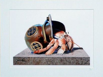 JOSH KEYES ( Américain, né en 1969)
The Hermit
Impression...