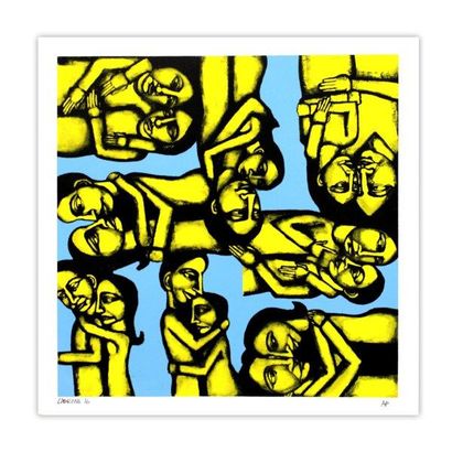 LABRONA ( Canadien)
Sans titre, 2017
Sérigraphie...