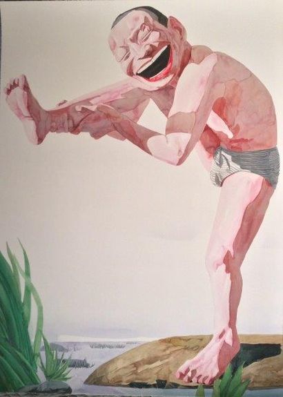 YUE MINJUN ( Chinois, né en 1963)
Untitled...
