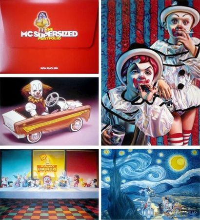 RON ENGLISH (Américain, né en 1966)
McSuperSize’?
Portfolio...