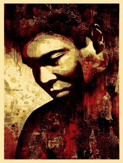 PRINT OBEY
Mohamed Ali
Sérigraphie sur toile,...