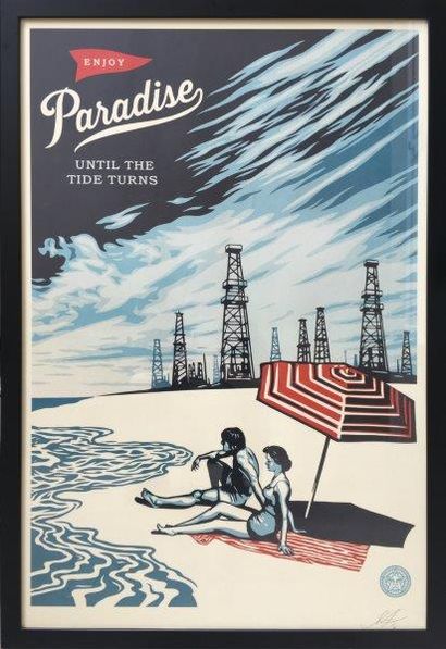 PRINT OBEY
Paradise Turns, 2016
Sérigraphie...