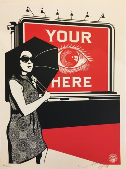 PRINT OBEY
Obey Eye Billboard Consume set
Deux...