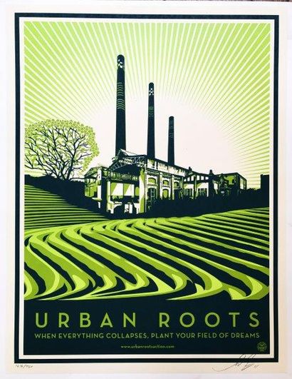 PRINT OBEY
Urban Roots, 2011
Sérigraphie...