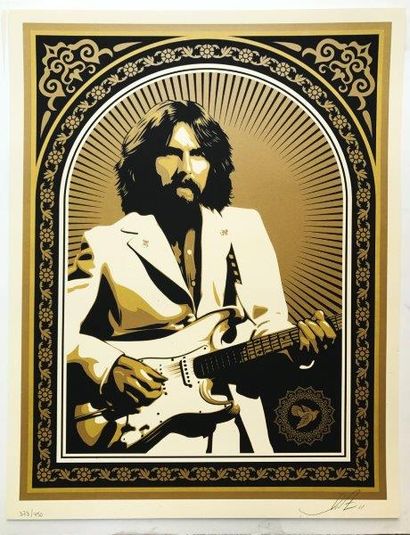 PRINT OBEY
Friendship and Support gold, 2011
Sérigraphie...