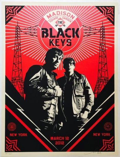 PRINT OBEY
Black Keys Live, 2012
Deux sérigraphies...