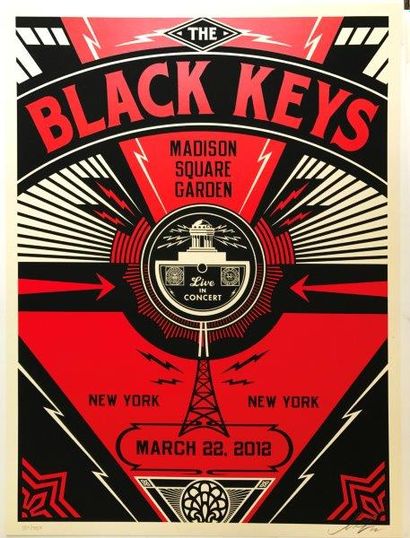 PRINT OBEY
Black Keys Live, 2012
Deux sérigraphies...