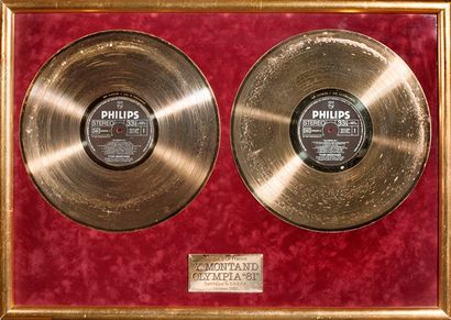 Yves Montand, Olympia 81
Double disque d’or...