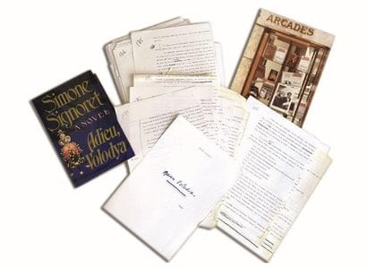 ADIEU VOLODIA, Simone Signoret, édition Fayard,...