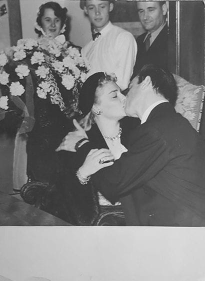 Le mariage
Simone Signoret et Yves Montand...