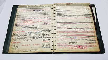 Repertoire.
Carnet d’adresses in-4 sous forme...