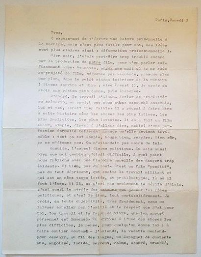 Georges (ou Jorge) Semprun.
Longue lettre...