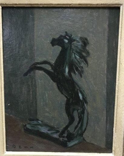 BENN


Le cheval sculpté

Huile sur panneau...