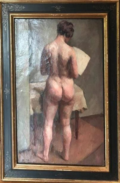 WOLF Jacques (1896-1956)

Nu de dos
Huile...