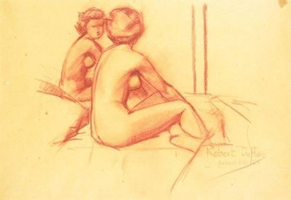 DUFLOS Robert (1898-1929)

Femme au miroir
Sanguine...