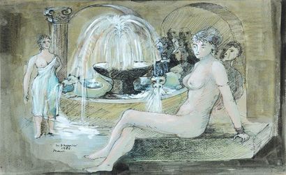 PESARO M Stoppini 1986

Encre et aquarelle...