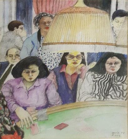 David AZUZ (1942-2017)


La table de jeux...