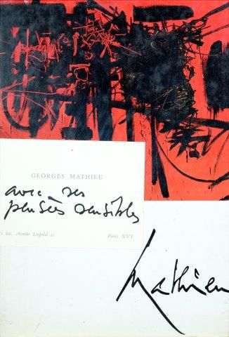 MATTHIEU Georges (1921-2012)


Ensemble comprenant...