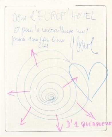 YVARAL (1934-2002)

Pour l'Europ' Hotel
Bic...