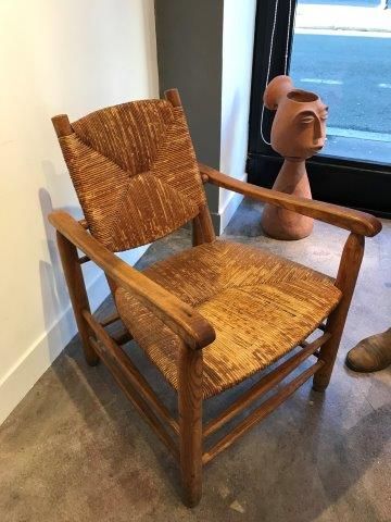 Charlotte PERRIAND- vers 1950

Fauteuil modèle...