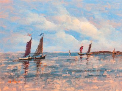HENRI SAINT CLAIR (1899-1990)

Les voiliers

Huile...