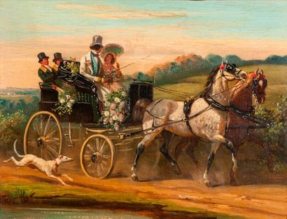 HENRI DE MONTPEZAT (1817-1859)

L'Attelage...