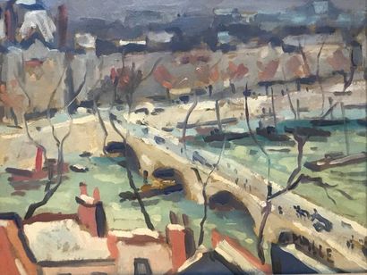 CHARLES MALLE, né en 1935

Paris, la seine...