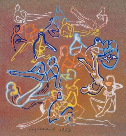 Gérard GUYOMARD (né en 1936)

RUGBYMEN, 1975

Encre...