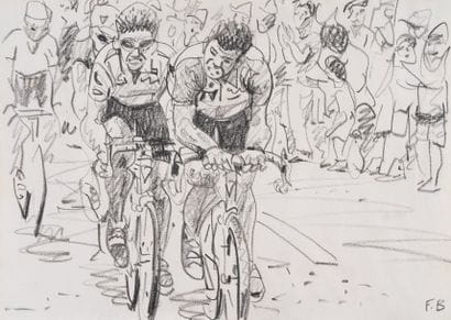 François BOISROND (né en 1959)

COURSE CYCLISTE,...