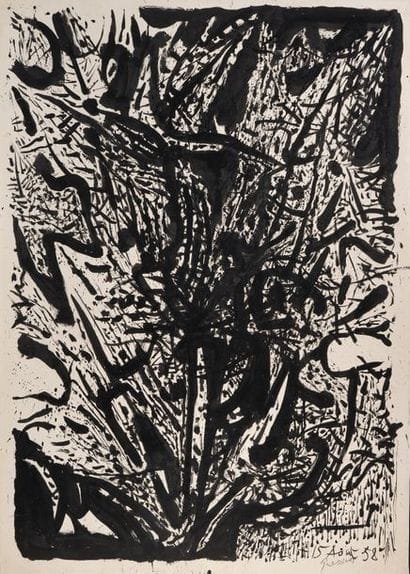 Mario PRASSINOS 

(1916-1985)

SANS TITRE,...