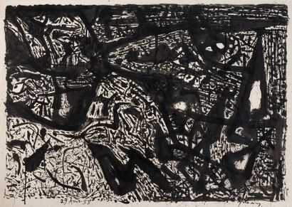 Mario PRASSINOS (1916-1985)

SANS TITRE,...